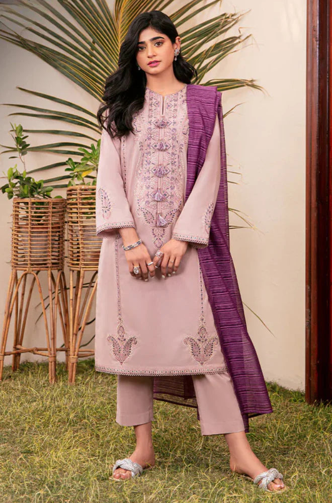 IZNIK - 3PC Lawn Embroidered Suit - USME-012035