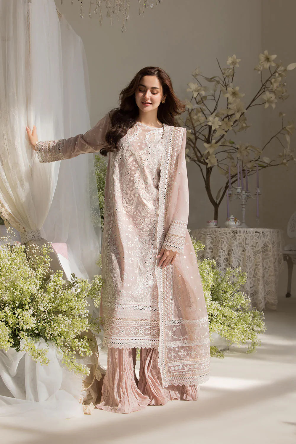 SOBIA NAZIR - 3PC Lawn Embroidered Suit - USME-012037