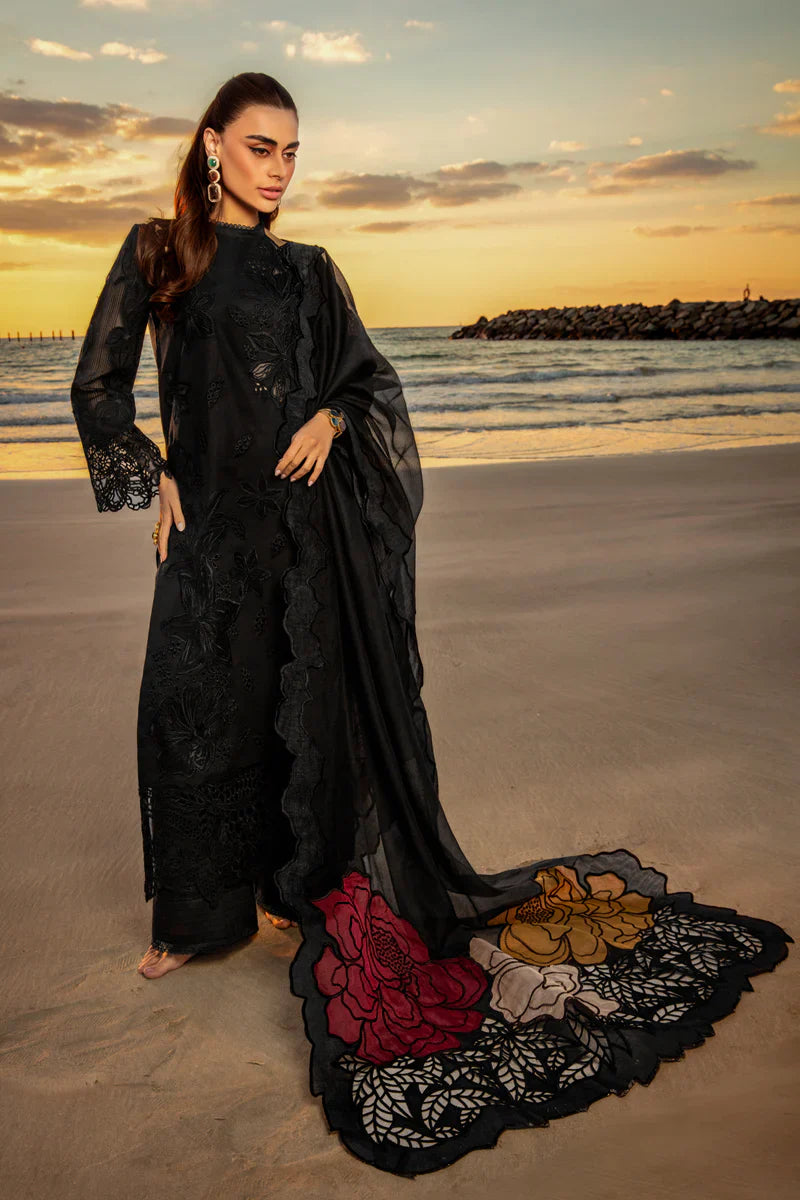 RANG RASIYA - 3PC Lawn Embroidered Suit - USME-012043