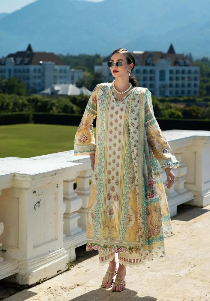 ELAF - 3PC  Lawn Digital Printed - USME-012058