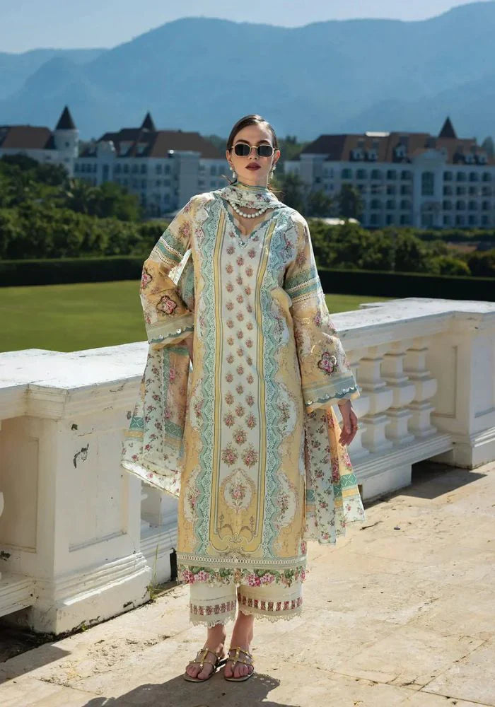 ELAF - 3PC  Lawn Digital Printed - USME-012058
