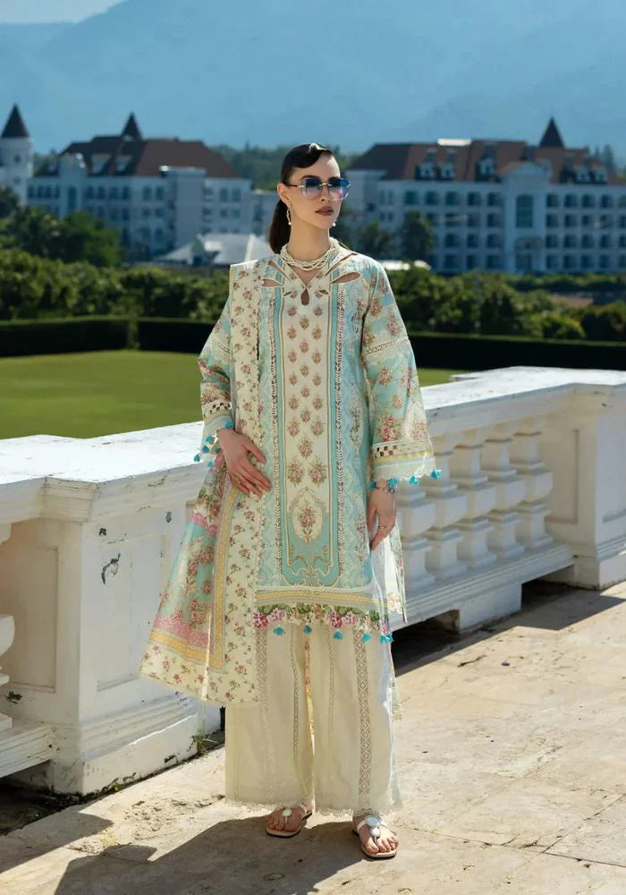 ELAF - 3PC  Lawn Embroidered Suit - USME-012059