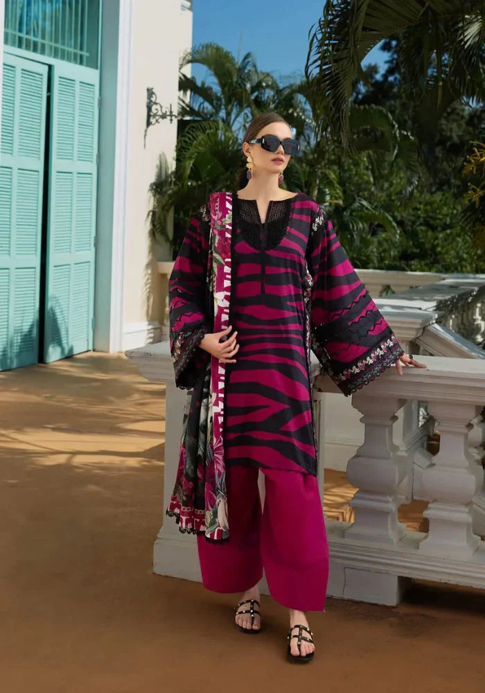 ELAF - 3PC  Lawn Digital Printed - USME-012054