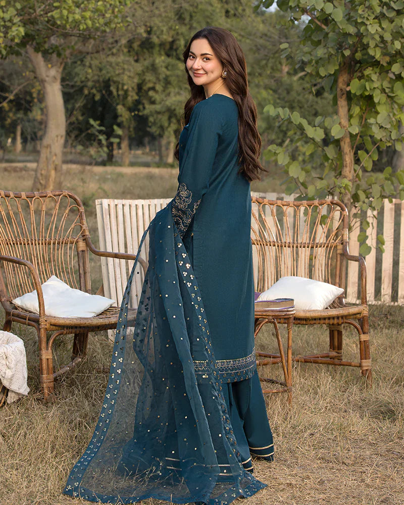 ALLYS - 3PC Lawn Embroidered Suit - USME-012086