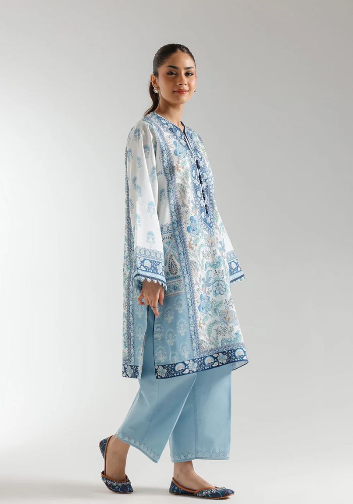 Ethnic - 3PC  Lawn Digital Printed Suit - USME-012079