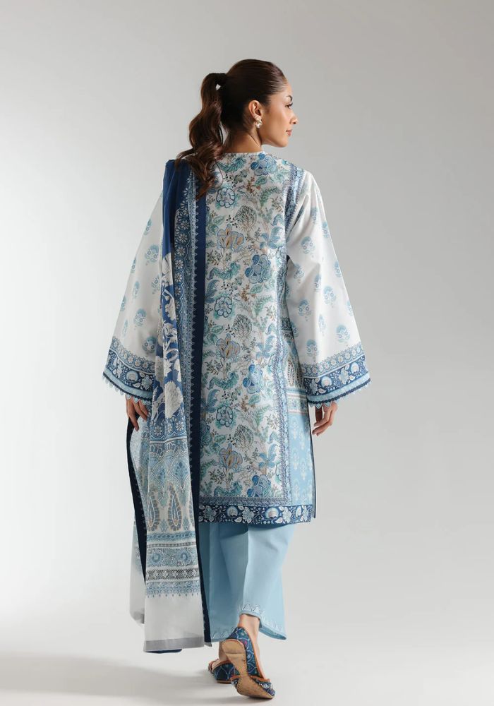 Ethnic - 3PC  Lawn Digital Printed Suit - USME-012079