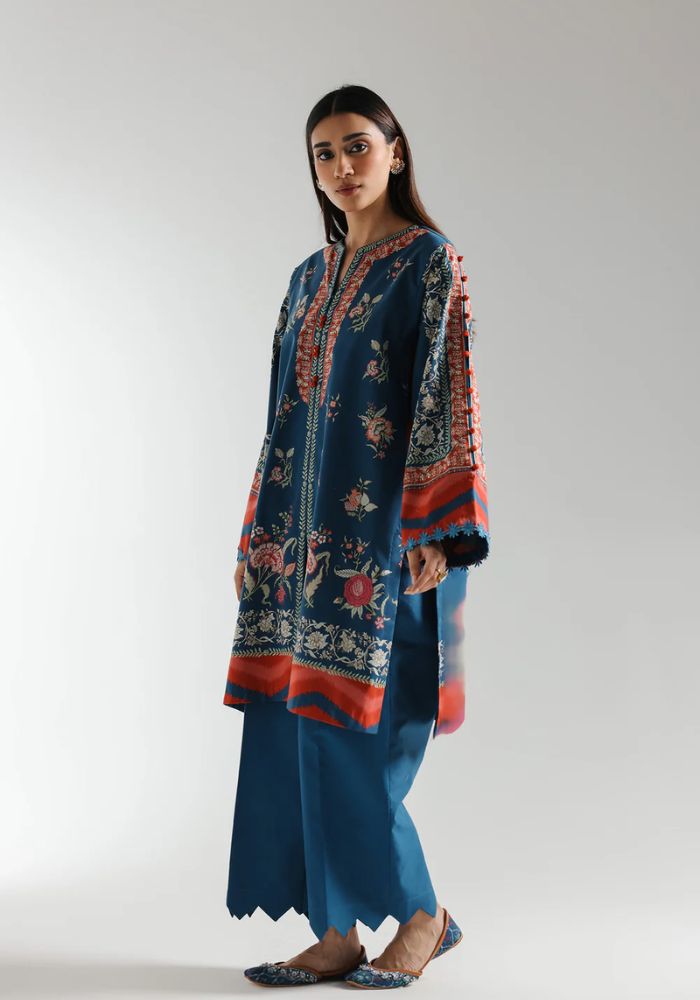 Ethnic - 3PC  Lawn Digital Printed Suit - USME-012074