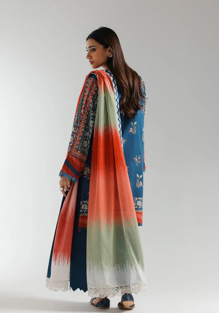 Ethnic - 3PC  Lawn Digital Printed Suit - USME-012074