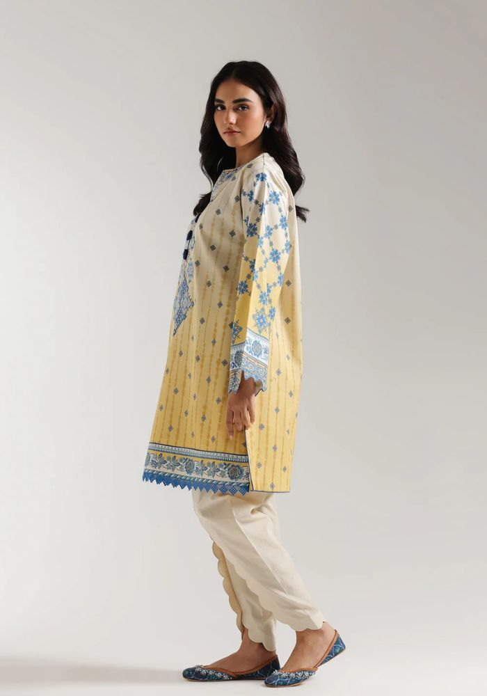 Ethnic - 3PC  Lawn Digital Printed Suit - USME-012073