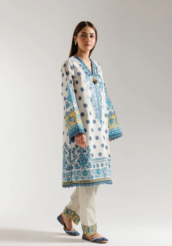 Ethnic - 3PC  Lawn Digital Printed Suit - USME-012072